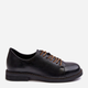 Buty derby damskie Vinceza Nakera 38 Czarne (5905677937343) - obraz 1