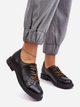 Buty derby damskie Vinceza Nakera 36 Czarne (5905677937329) - obraz 5