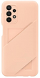 Etui plecki Samsung Card Slot Cover do Galaxy A23 5G Peach (8806094329148) - obraz 1