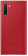 Etui plecki Samsung Leather Cover do Galaxy Note 10 Red (8806090027697) - obraz 1