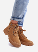 Zimowe trapery damskie Jailina 36 Camel (5905677922448) - obraz 5
