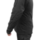 Тактическая кофта флис Lesko A973 Black 2XL мужская утепленная - изображение 3