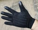 Зимові вітрозахисні рукавиці Windstopper сенсорні, рукавички на флісі в чорному кольорі розмір М - зображення 6