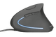 Миша Trust Verto Ergonomic, Black, USB, оптична, 1000/1600 dpi, в ергономічному вертикальному виконанні, 6 кнопок, світлодіодне блакитне підсвічування, 1.5 м (22885) - зображення 2