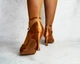 Туфли бальные для латины PRO Dance Bella 40 Dark Tan - изображение 3
