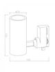 Світильник трековий LUMINARIA LTR70 24W WHITE 4200K 70x170x155 220V IP20 - зображення 6