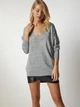 Пуловер женский Happiness PN00078 One Size Gray (8684347000392) - изображение 3