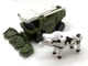 Комбайн на радиоуправлении LIMO TOY 21 см Зеленый (M 4954) - изображение 2