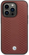 Панель BMW Leather Diamond Pattern для Apple iPhone 14 Pro Max Бордовий (3666339066512) - зображення 1