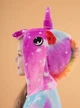 Пижама кигуруми детская Kigurumi Единорог розовый со звездами для девочки размер на рост 130-140 см (200541) - изображение 8