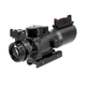 Призматический прицел Discovery Optics 4х32 TRI Illuminated SCOPE W Fiber Optic Sight с прицельной сеткой MIl-DOT - изображение 5