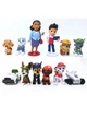 Набор фигурок Щенячий патруль Paw Patrol 12 шт. Маршал, Гонщик, Скай, Рокки, Эверест, Трек, Райдер и другие, 12 шт. - изображение 7