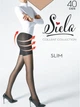 Колготы 40 Den женские больших размеров Siela Slim 5 р Коричневые (4823102991207) - изображение 1