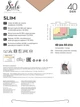 Колготы 40 Den женские больших размеров Siela Slim 5 р Коричневые (4823102991207) - изображение 2