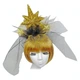 Капелюшок Super Star з фатою SETA Decor 18-1051BLK-GL - зображення 2