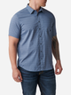 Рубашка тактическая 5.11 Tactical Aerial Short Sleeve Shirt 71378-681 M Grey Blue (2000980528455) - изображение 3