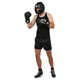 Рукавички для боксу шкіряні на липучці Zelart Fight Gear Heroe 14 унцій Black-White - зображення 8