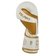 Перчатки для бокса кожаные на липучке Zelart Elit Fight Gear Heroe 8291 12 унций White-Gold - изображение 4
