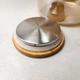 Заварочный стеклянный чайник для плиты 1 л Янтарный перламутр Shine Crystal - изображение 5