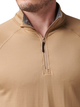 Тактический лонгслив 5.11 Tactical Stratos 1/4 Zip 72235-120 2XL Coyote (2000980557851) - изображение 6