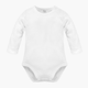 Боді для малюка Pinokio Lovely Day White Body LS 68-74 см White (5901033311956) - зображення 1