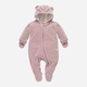 Pajacyk Pinokio Hello Warm Overall 56 cm Pink (5901033291760) - obraz 1