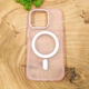 Чехол Baseus Smoke case Matte с MagSafe для iPhone 15 Pro Max Pink - изображение 1