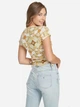 Футболка короткая женская Guess 371403656 XS Бежевая (1159791646) - изображение 2