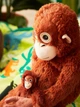 М'яка іграшка IKEA DJUNGELSKOG ДЬЮНГЕЛЬСКОГ орангутан, 004.028.08 - изображение 5