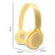 Бездротові навушники Wireless Y08 SD + Bluetooth 5.0 MP3 плеєр Yellow - зображення 5