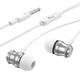 Навушники Borofone BM75 Platinum metal universal with mic Metal Silver - изображение 1