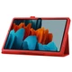 Чехол Deexe Folder Style для Samsung Galaxy Tab S7 Plus (T970/975) / S8 Plus (T800/806) - Red - изображение 7