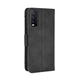 Чехол-книжка с кармашками Deexe Wallet Stand для VIVO Y20 (V2027) / Y12s - Black - изображение 6