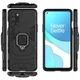 Чехол с подставкой Deexe Hybrid Case для OnePlus 8T - Black - изображение 6
