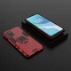 Чохол з підставкою Deexe Hybrid Case для OnePlus 8T - Red - зображення 5