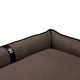 Лежак для больших собак EGO Bosyak Рогожка 2XL 120x100 Коричневый (Ортопедическая лежанка для собак от 30 кг) - изображение 6