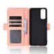 Чехол-книжка с кармашками Deexe Wallet Stand для VIVO Y20 (V2027) / Y12s - Rose Gold - изображение 3