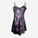 Koszula nocna DKaren Slip Flowers L Flower Pattern No. 9 (5903251423558) - obraz 4