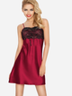 Koszula nocna DKaren Slip Ismena S Crimson (5902230088023) - obraz 1