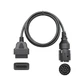 Кабель OBD II для МОТО BMW 10-контактный к 16-контактному ICOM-D - изображение 2
