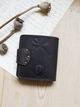Кошелек мужской Turtle Вестерн S Козак кожа Crazy hours 9.8х10.5 см Коричневый - изображение 2