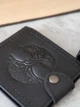 Зажим для денег Turtle Comfort Дерево жизни с отделением для монет кожа crazy hours 9.8х8.3 см Черный - изображение 5
