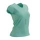 Спортивная компрессионная женская футболка Compressport Performance SS Tshirt W, Creme De Menthe/Papaya Punch, XS - изображение 2