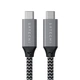 Кабель Satechi USB4 C Cable 100W Space Gray (80 cm) (ST-U4C80M) - зображення 3
