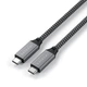 Кабель Satechi USB4 C Cable 100W Space Gray (80 cm) (ST-U4C80M) - зображення 7