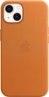 Чехол кожаный противоударный Leather Case with MagSafe для Apple Iphone 13 Pro Max (6.7") Golden Brown - изображение 1