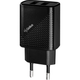 Мережевий зарядний пристрій Gelius Pro Vogue GP-HC011 2 USB 2.4 A Black - зображення 2