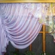 Кухонная занавеска Эрика сирень бабочка левая 170*380 см - изображение 3