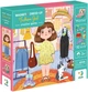 Магнитная игра DoDo Одевалка Модница (200243) (4823115907226) - изображение 1