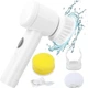 Багатофункціональна Електрична Щітка для Прибирання Єрш 5в1 Magic Brush Original - зображення 6